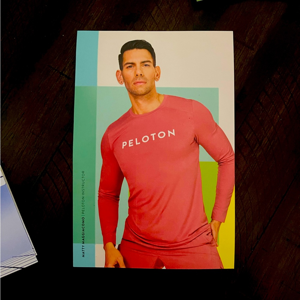 Peloton Instructor card Matty Maggiacomo new rare